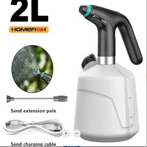 PH2 2L USB 전기 살균 분무기 식물 스프레이 병 자동 급수 안개 급수 기계 식물 정원 도구