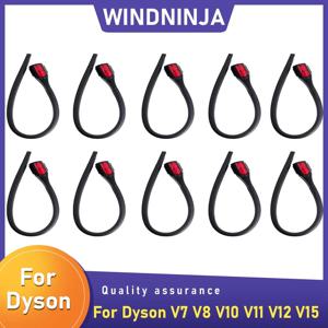 다이슨 V7 V8 V10 V11 V12 V15 진공 청소기용 유연한 평면 흡입 노즐 헤드 진드기 제거 강력 흡입 교체 부품