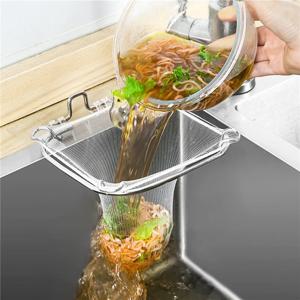일회용 주방 싱크대 필터 메쉬 하수구 쓰레기 필터, 식사 잔여물 풀 메쉬 가방, 배수 스크린, 싱크대 쓰레기 그물 50 개