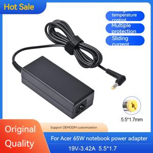 19V 3.42A 65W 5.5*1.7mm AC 노트북 충전기 어댑터 Acer Aspire 5315 5630 5735 5920 5535 5738 6920 6530G 7739Z 전원 공급 장치