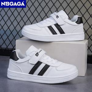 여아용 화이트 스니커즈, 스포츠 테니스 캐주얼, 어린이 학교 워킹 러닝화, 미끄럼 방지 사이즈 28-39
