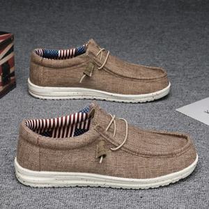 남성용 메쉬 로퍼 가을 남성용 가황 신발 통기성 경량 하이킹 야외 스포츠 신발 Zapato Abierto Scarpa Aperta