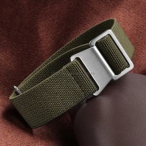 18/20/22mm 나일론 시계 밴드 낙하산 탄성 통기성 피부 친화적 인 스트랩 오메가 튜더 팔찌 용 롤렉스 워터 고스트 용