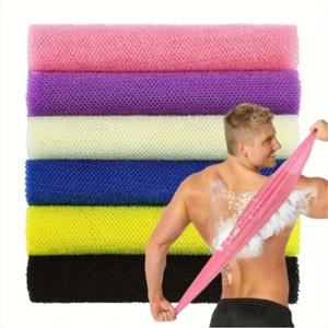 3/1 Pcs 엑스 폴리 에이 팅 아프리카 그물 목욕 스폰지 수건 양면 수세미 수건 ack 샤워 스크러버 부드러운 피부 목욕 용품