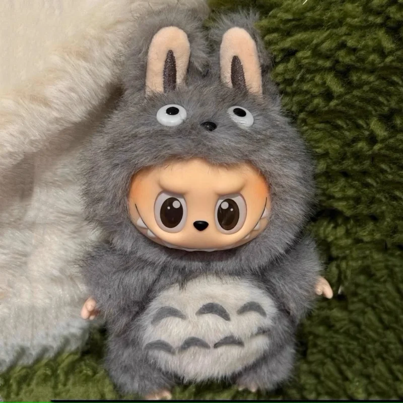 라부부 인형 옷 15/17cm 아기 옷 패션 고양이 튀김 새우 세트 귀여운 V1 V2 V3 인형 의류 액세서리