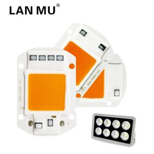 수경 재배 조명 칩, 10W 20W 30W 50W Cob Led, AC 110V 220V, 전체 스펙트럼, 실내 식물 묘목 및 꽃용