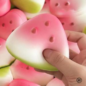 수박 피젯 장난감 안티 스트레스 느린 상승 과일 핀치 스퀴즈 스트레스 릴리버 재미 있은 압력 감속기 소품