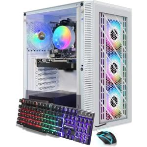 게이밍 PC 컴퓨터 데스크탑, 지포스 GTX 1660 슈퍼 6G, 코어 I7 8세대 최대 4.1GHz, 16G DDR4, 1T SSD, WiFi 6 및 블루투스