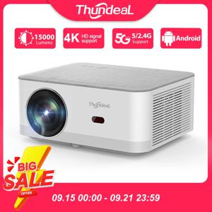 ThundeaL TD92Pro 미니 프로젝터 풀 HD 1080P Projetor 5G WiFi 안드로이드 4K 비디오 TD92 Pro 휴대용 비머 3D 영화 홈 시어터