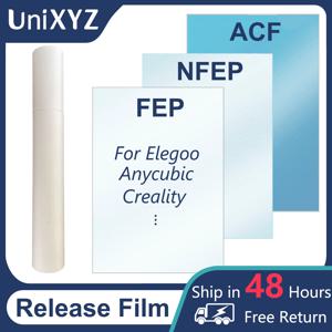 2pcs ACF FEP NFEP 필름, Creality Halot ANYCUBIC Photon Mono Phrozen Elegoo Mars Saturn 3 UV 송진 LCD 3D 프린터 릴리스 필름,