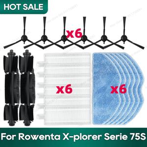 Rowenta X-plorer Serie 75S RR8577WH, 75 S + RR8587WH 액세서리 브러시 Hepa 필터 닦아 천 부품과 호환 가능