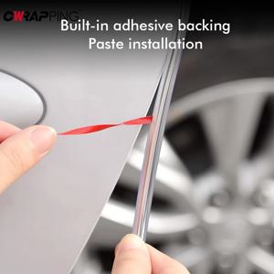 5m 자동차 도어 엣지 가드 투명 고무 씰 프로텍터 U 모양 엣지 트림 자동차 액세서리 용 투명 자동 도어 엣지 보호