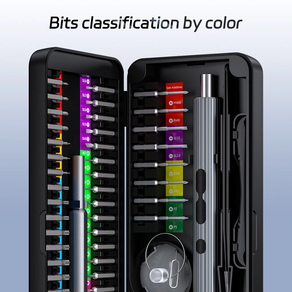 전동 드라이버 세트 58 in 1 정밀 공구 충전식 미니 소형 키트 무선 샤오미 시계 휴대폰 수리용