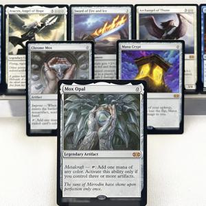 2XM CMR IKO HOLO13-Ⅰ01 Tcg 프록시 매직 카드 Mox Opal Mana Crypt Chrome Mox Force of Will Doubling Season Rhystic Study 수집
