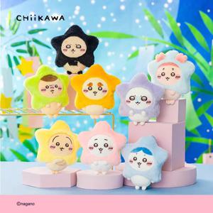 치이카와 스타 위시 시리즈 플러시 키체인 – 귀여운 우사기 하치와레 날아다니는 다람쥐 인형 장난감 다섯개 별 펜던트 선물