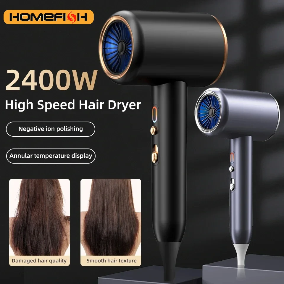 F33 T821 전문 헤어 드라이어 뜨거운 차가운 바람 에어 브러시 헤어 드라이어 네거티브 Lonic 블로우 건조기 강력한 PowerDryer 살롱 도구 2400W