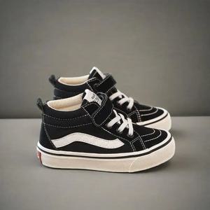 어린이 캔버스 키즈 신발 소년 소녀 패션 운동화 캐주얼 신발 하이틴 편안한 바닥 스포츠 운동화 어린이 새 캔버스