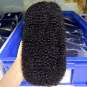 10-16인치 천연 4C 아프로 곱슬머리 벌크 인모 헤어 익스텐션 노 웨프트 브라질리언 레미 벌크 락스 브레이딩 헤어용