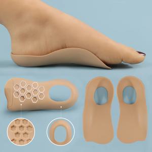 1 쌍 정형외과 깔창 아치 붕괴 평발 정형외과 깔창 삽입 아치 지원 깔창 발 관리 깔창 남여