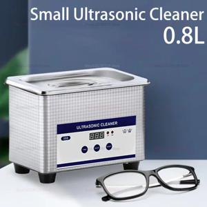 보석 동전 및 안경 용 초음파 고주파 진동 세척 초음파 안경 클리너 보석 시계 틀니
