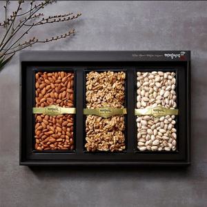 gift set_[명절명작]견과 선물세트 4호[호두250g+볶음아몬드160g+캐슈넛150g+건블루베리170g+건크랜베리150g]