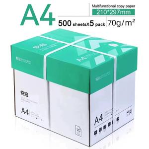 500/2500 매 A4 복사 용지 70g/80g 인쇄 용지 전체 상자 배치 양면 사무실/가정용 스크래치 종이 문구
