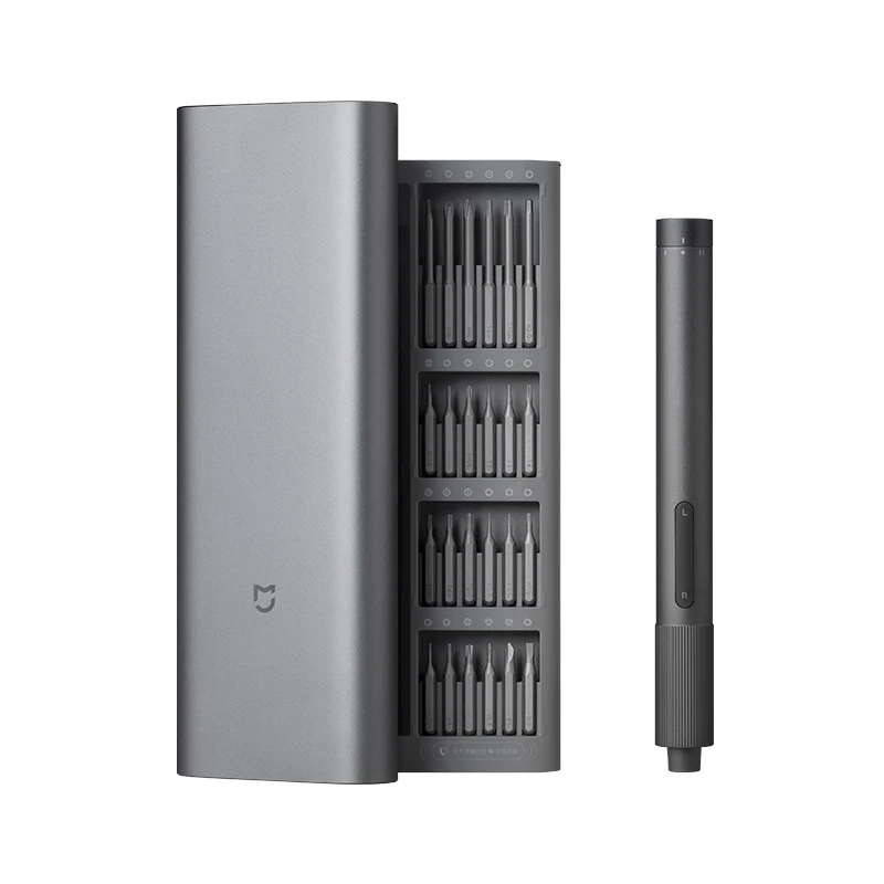 Xiaomi Mijia 전기 정밀 드라이버 마그네틱 키트 24 PCS 나사 헤드 전동 공구 세트 스마트 홈 PC 전화 수리