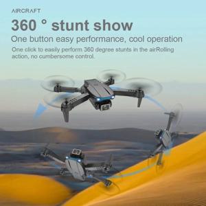 E99Pro HD 드론. 4K 듀얼 WiFi FPV, 장애물 회피 기능. 항공 촬영을 위한 전문 쿼드콥터.