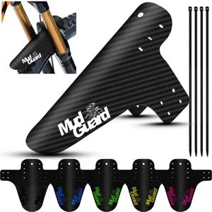 1 PC 다채로운 자전거 펜더 세트 - 앞뒤 MTB 머드가드 윙 로드 바이크 보호 머드 가드 사이클링 액세서리