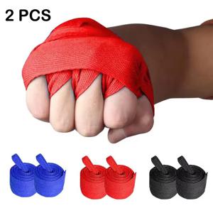 2 탄성 복싱 붕대 1.5/2.5/3/5M 코튼 스포츠 벨트 산다 킥복싱 MMA 핸드 장갑 복싱 스포츠 붕대