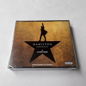 영화 해밀턴 Lin-Manuel Miranda 음악 CD 해밀턴 Instrumentals OST 앨범 2pcs 음악 레코드 코스프레 자동차 사운드 트랙 박스