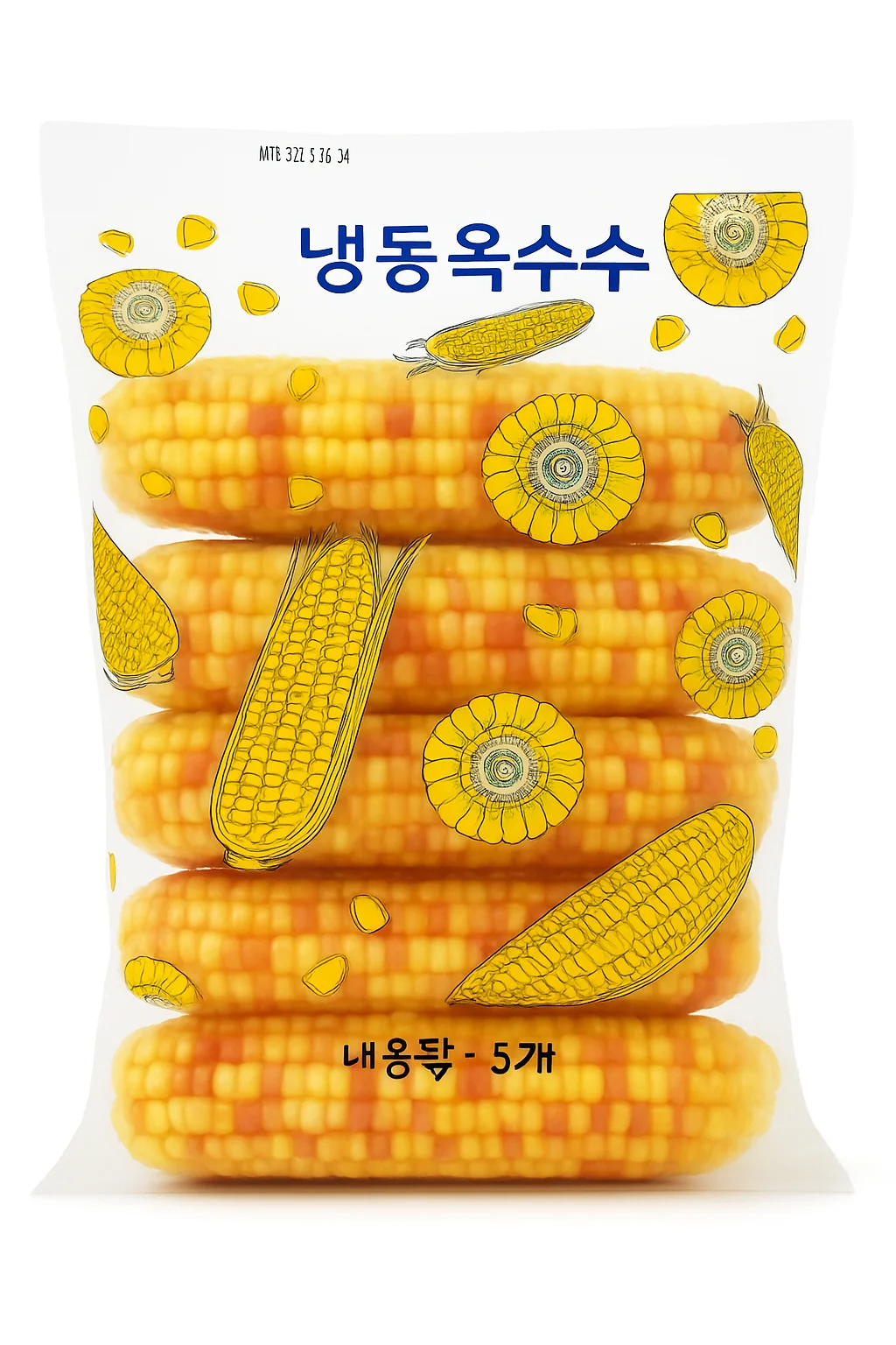 (25년산) 위생포장 햇 홍찰 냉동옥수수 15개 (1팩 5개)*3팩