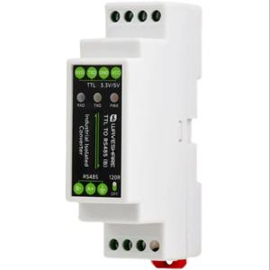 레일 마운트 TTL - RS485 갈바닉 절연 컨버터 모듈 600W 번개 방지 및 서지 방지 다중 절연 보호