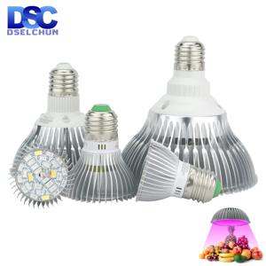 LED 성장 빛 E27 전체 스펙트럼 18W 28W 30W 50W 80W 수경법 식물 빛 AC85-265V 110V 220V Led 성장 램프