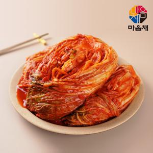 [마음채] 국내산 포기김치 10kg / 당일 갓 담은 깔끔한 맛 (100% 국내산 재료)