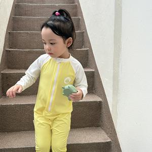 쪼꼬미가 제일 좋아하는 물놀이 시간 - 유아 스윔슈트