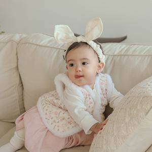 아기토끼의 귀요미 아이템 - 유아 한복 조끼
