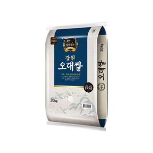 25년 햅쌀 밥맛좋은 강원오대쌀 20kg (오대/상등급)