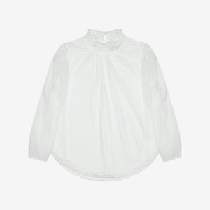 [정상가239,000원]하이넥쉬폰레이스블라우스BKBAC2408
