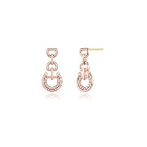 New LuckyU 14K 귀걸이 F0369