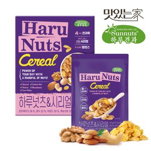 [하루견과] 하루넛츠&시리얼 30g 7입x1케이스 (1주분) /프리미엄견과 /구운콘프레이크