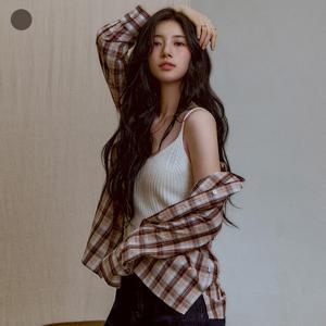 [SUZY] 체크 셔츠 MP3W2294