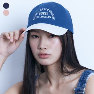 게스진 여성 면 트윌 바시티 볼캡 OP2A5590
