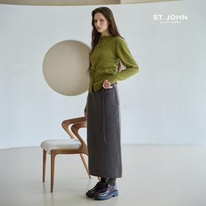 25FW 캐시미어 울 맥시 니트 스커트