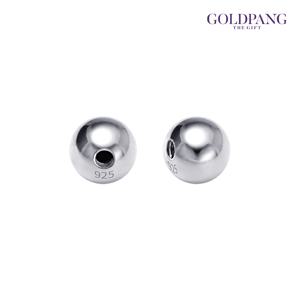 [골드팡]실버 피어싱 잠금볼 3mm 1개