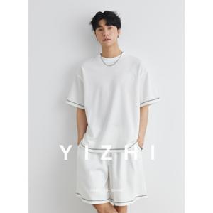 [브리치] 제로투올샵2 / 남성 여름 스포츠 세트 트레이닝복 미화이트
