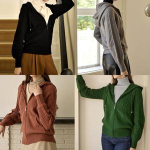 부클후드포근집업자켓3종세트