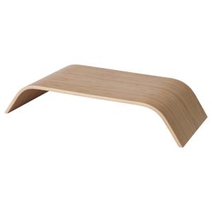 이케아 식핀 모니터 스탠드 높이고정 대나무무늬 53x24x10cm 자작나무무늬목