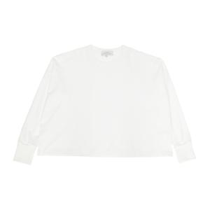 스튜디오 니콜슨 여성 긴팔티셔츠 LOOP SNW 1618 OPTIC WHITE