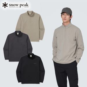 반집업 긴팔 티셔츠 S24FMTZT10 캠핑철